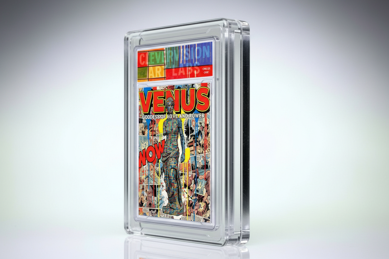 Venus Goddess of Love and Power 1/1 Original Art Card Slab