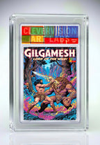 Comic book cover of 'Gilgamesh, Lord of the Wild' with a CGC grading label.