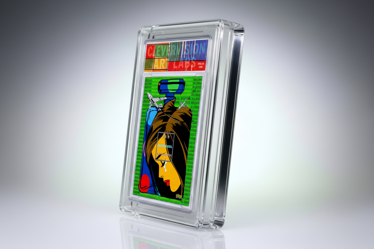 Future Girl Digital Goddess 1/1 Original Art Card Slab