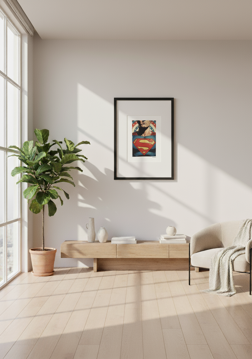 70s Vintage Paper Superman