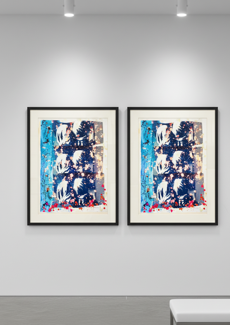 Internet Lovers Pop Art Print - Iconic Social Lovers Street Art - 30x24 inch