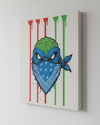 Godzilla-Turtles Powers Pop Art Canvas Gallery Archival Canvas