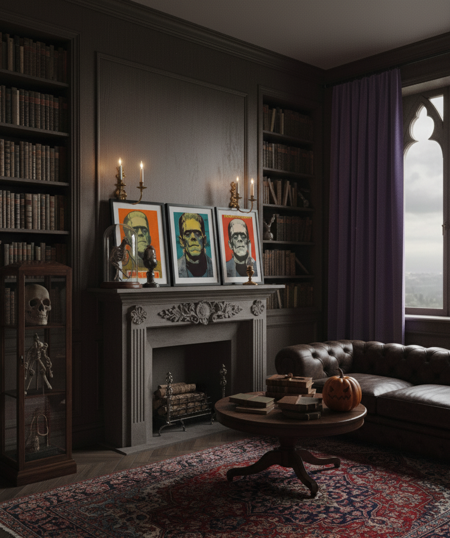 70s Vintage Paper Frankenstein