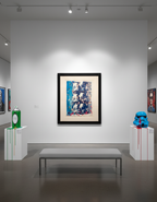 Internet Lovers Pop Art Print - Iconic Social Lovers Street Art - 30x24 inch