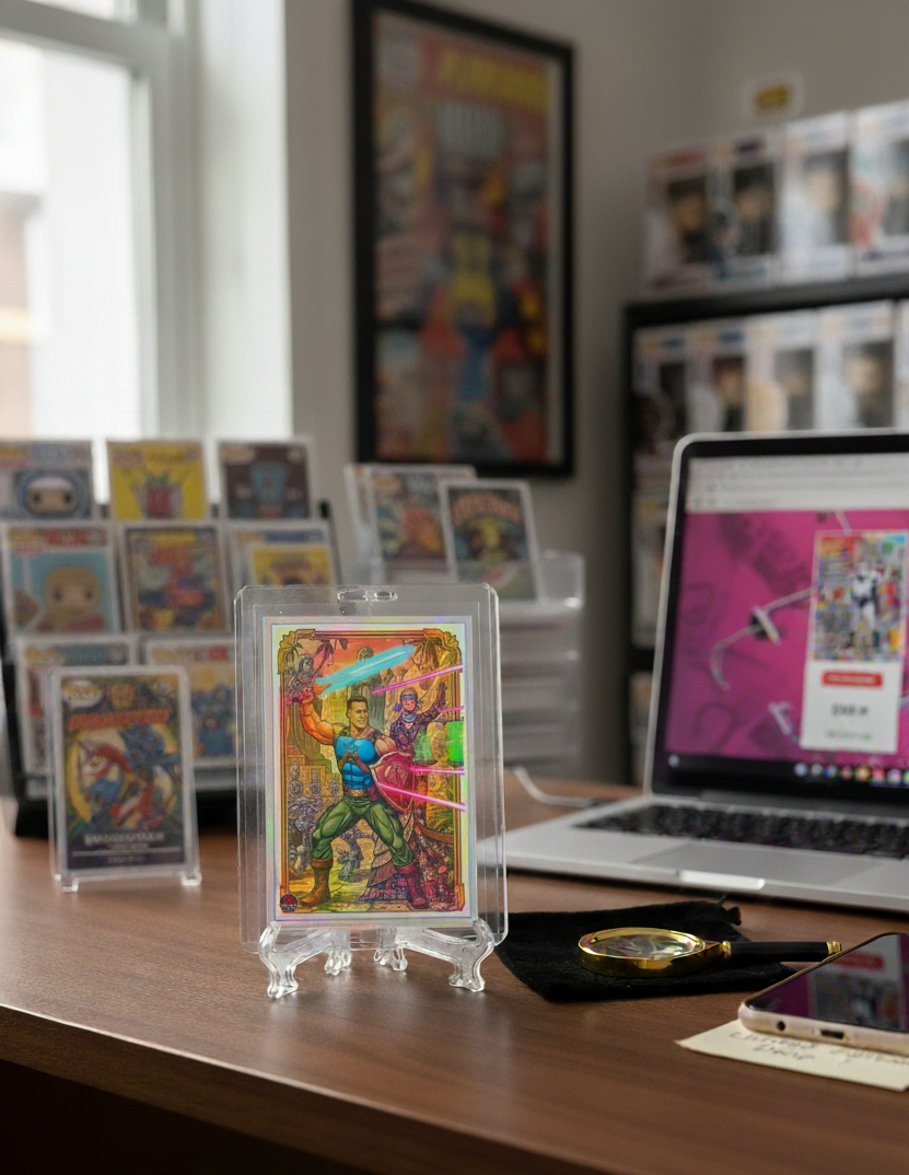 HENA-Man Artist Trading Card - Limited Edition Collectible by CleverVision Art Labs