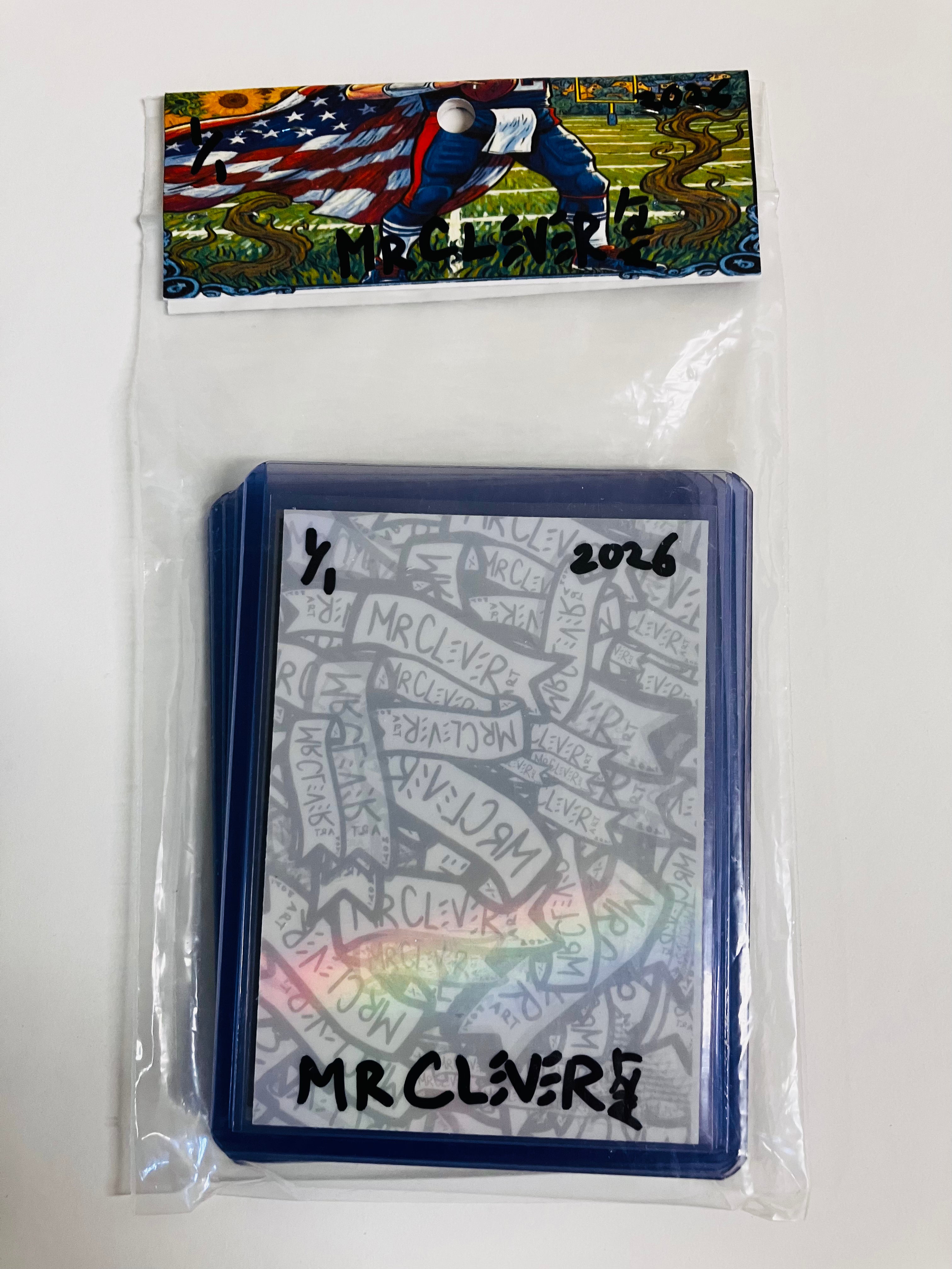 Custom Art Trading Cards Commission — Mr. Clever Art | Art Basel Featured