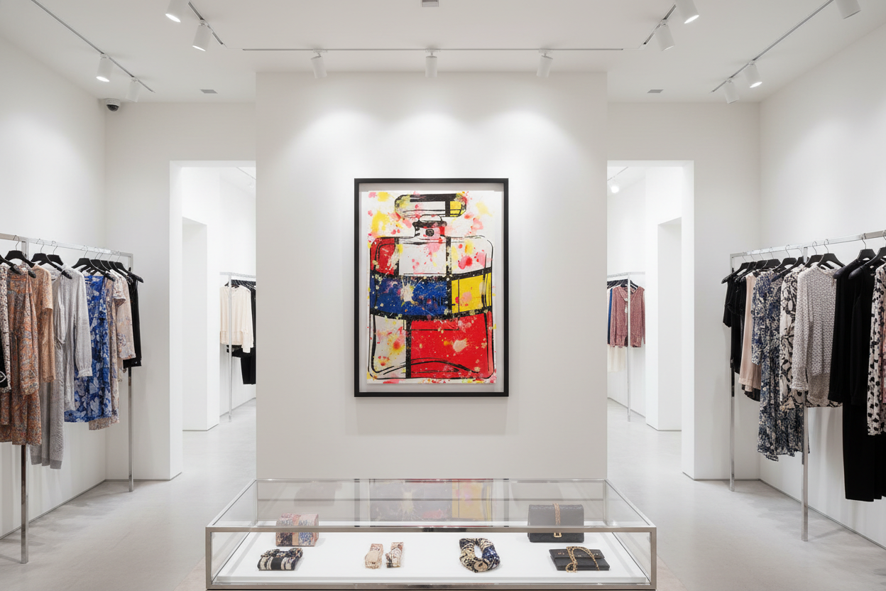 Parfum Splash No. 5 Pop Art Print