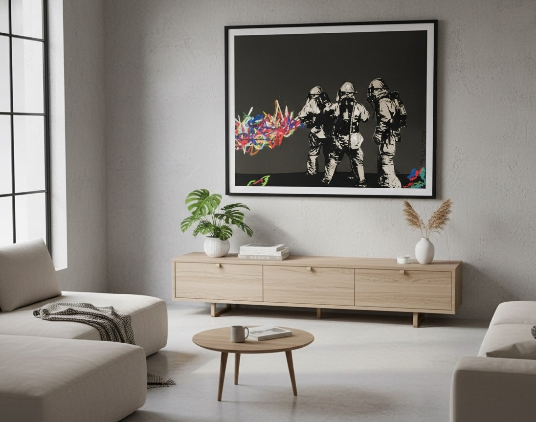 Lost Angeles Pop Art Print - Fortune Teller 2023 Street Art - 30x24 inch