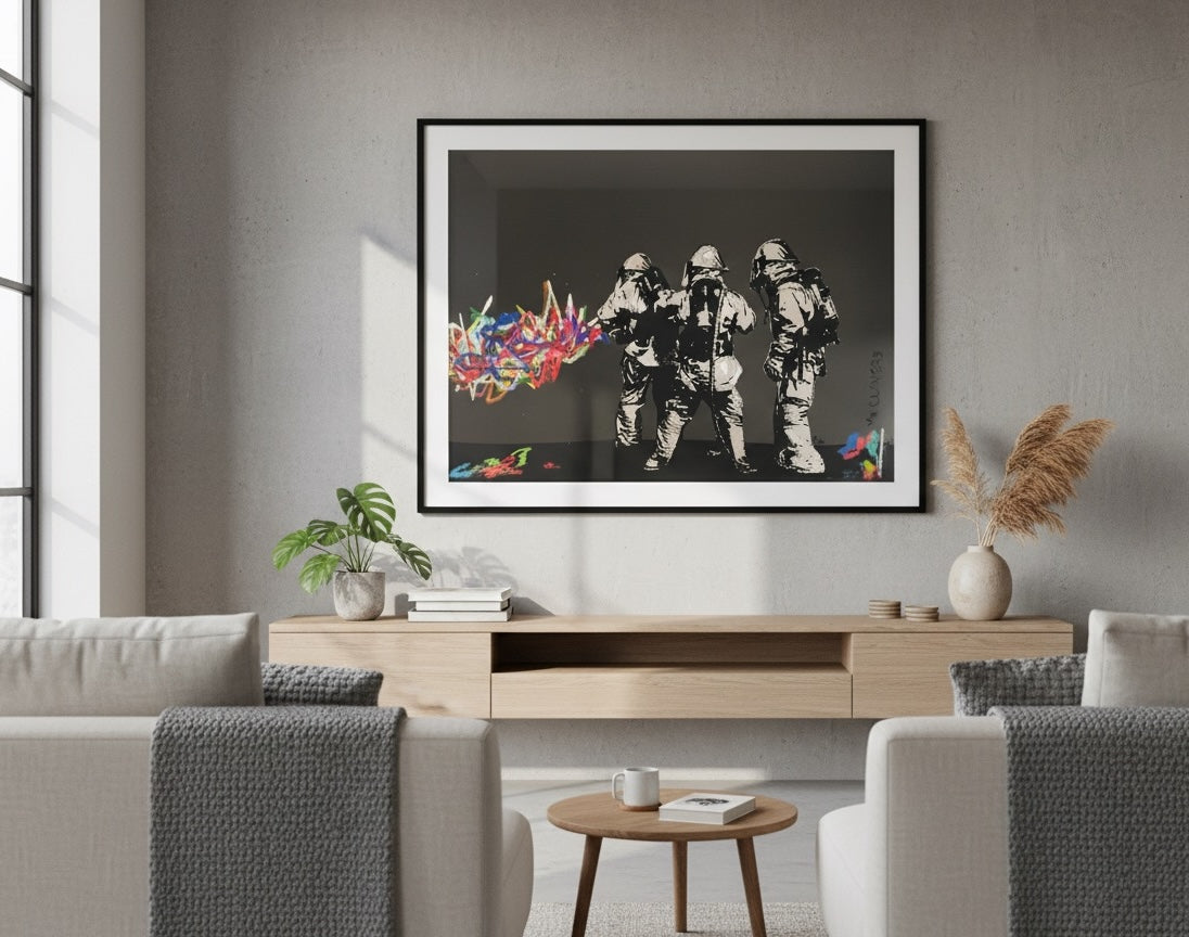 Lost Angeles Pop Art Print - Fortune Teller 2023 Street Art - 30x24 inch