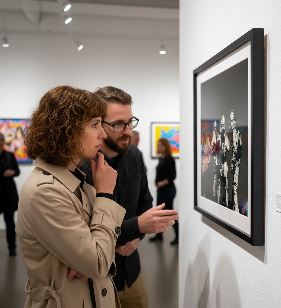 Lost Angeles Pop Art Print - Fortune Teller 2023 Street Art - 30x24 inch