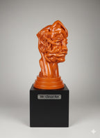 Resin Head Sculpture - Choose Colorway