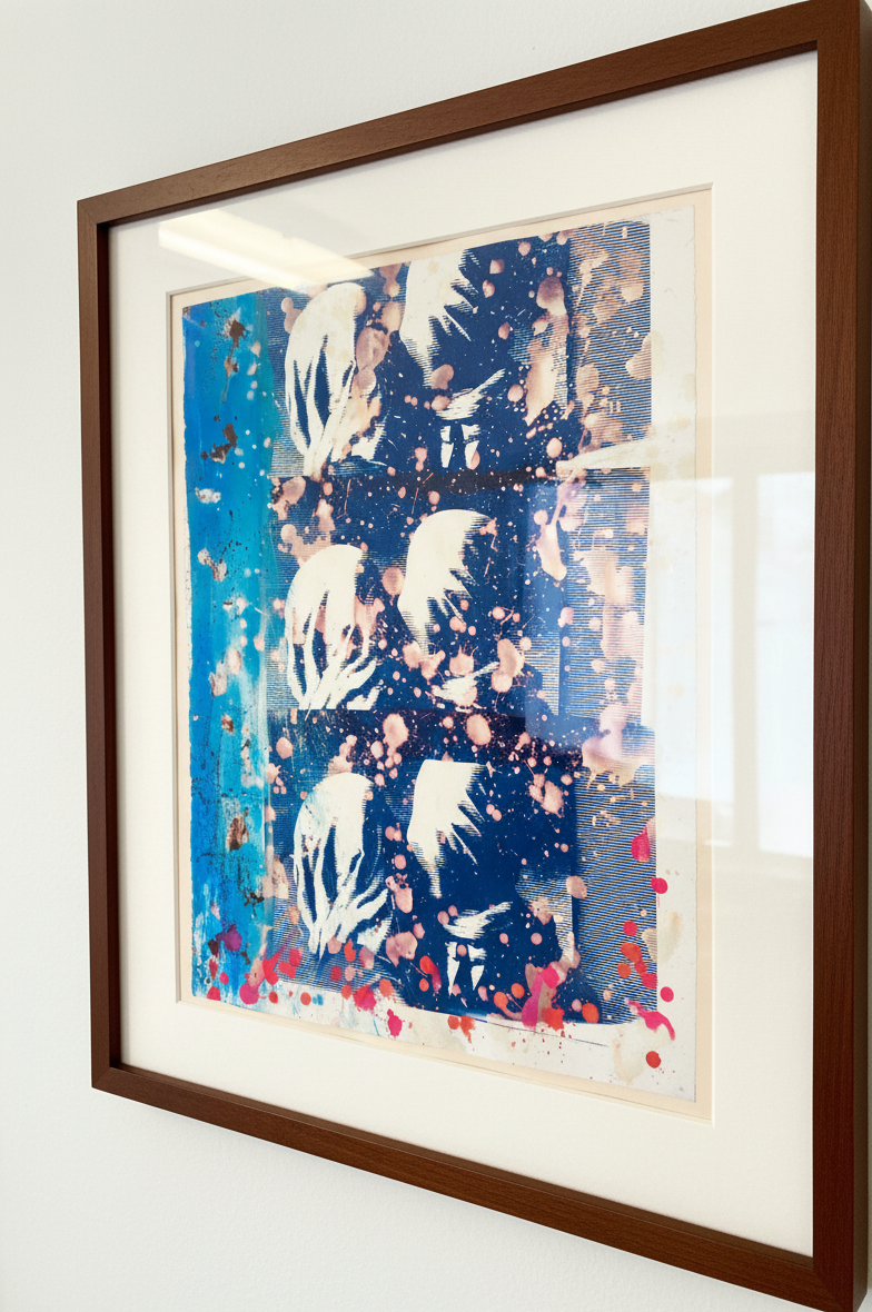 Internet Lovers Pop Art Print - Iconic Social Lovers Street Art - 30x24 inch