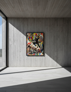 Zorro Action Art Print