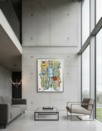 Wizard of Oz Tin Man Pop Art Print - Vintage Map Street Art Wall Decor