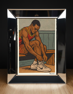 G.O.A.T Pop Art Print on Vintage 70 Year Old French Paper 1/1