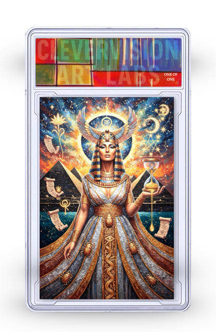 Egyptian Goddess Holo 1/1 Acrylic Card Slab