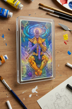 Thanos Aftermath Holographic Artist Trading Card