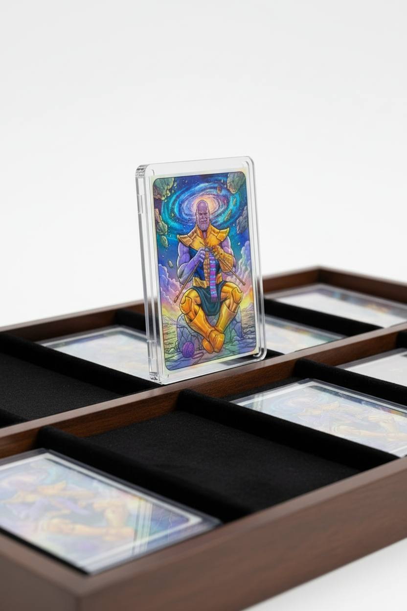 Thanos Aftermath Holographic Artist Trading Card