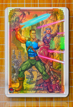 HENA-Man Artist Trading Card - Limited Edition Collectible by CleverVision Art Labs