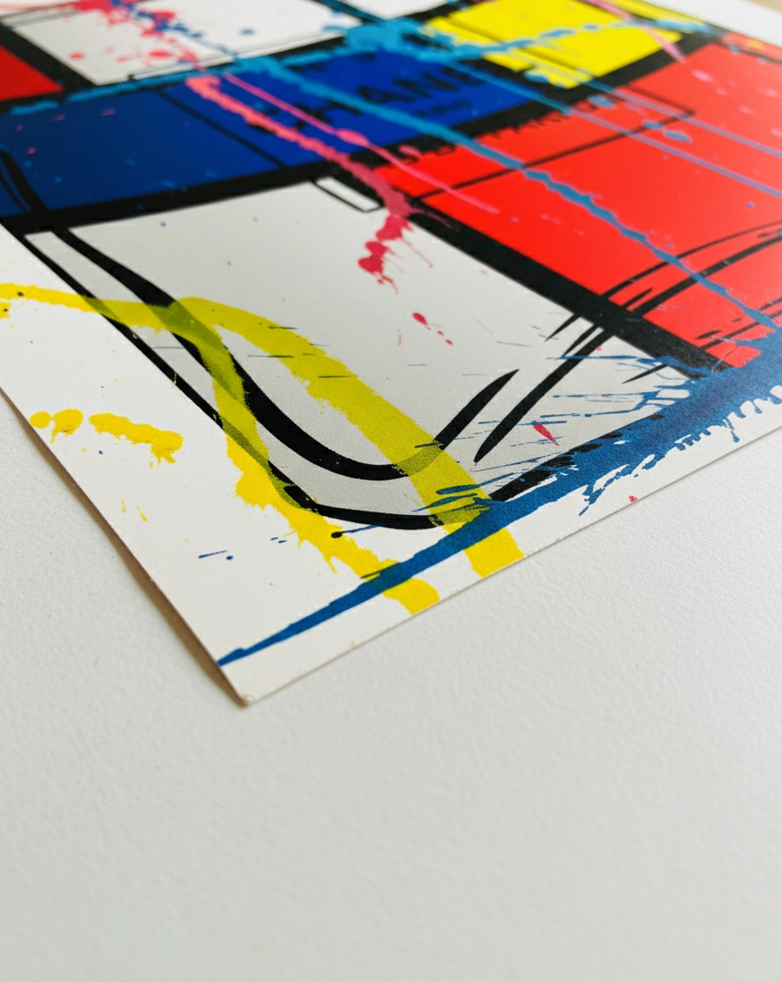 Chanel No. 5 Pop Art Print - Luxury Perfume Bottle Street Art