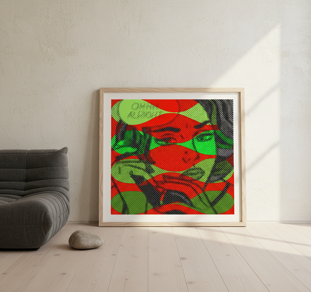 Ohhh Alright Pop Art - Bold Street Art Typography | Art Print or Canvas Gallery Wrap