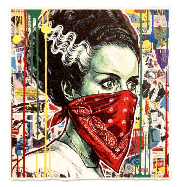 Bride of Bandidos Gothic Horror Art Print Limited Edition