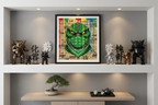 Godzilla Bandidos Horror Art Print Limited Edition