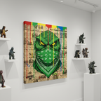 Godzilla Bandidos Horror Art Print Limited Edition