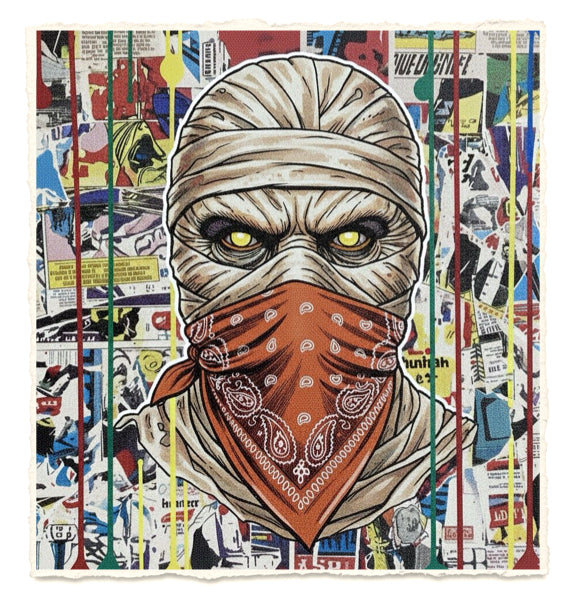 The Mummy Bandidos Horror Art Print Limited Edition