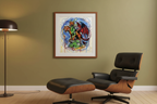 Chimera — Slim Teak Frame MCM Room