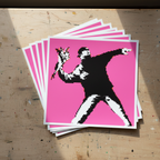 Flower Thrower Pixel Art Stack