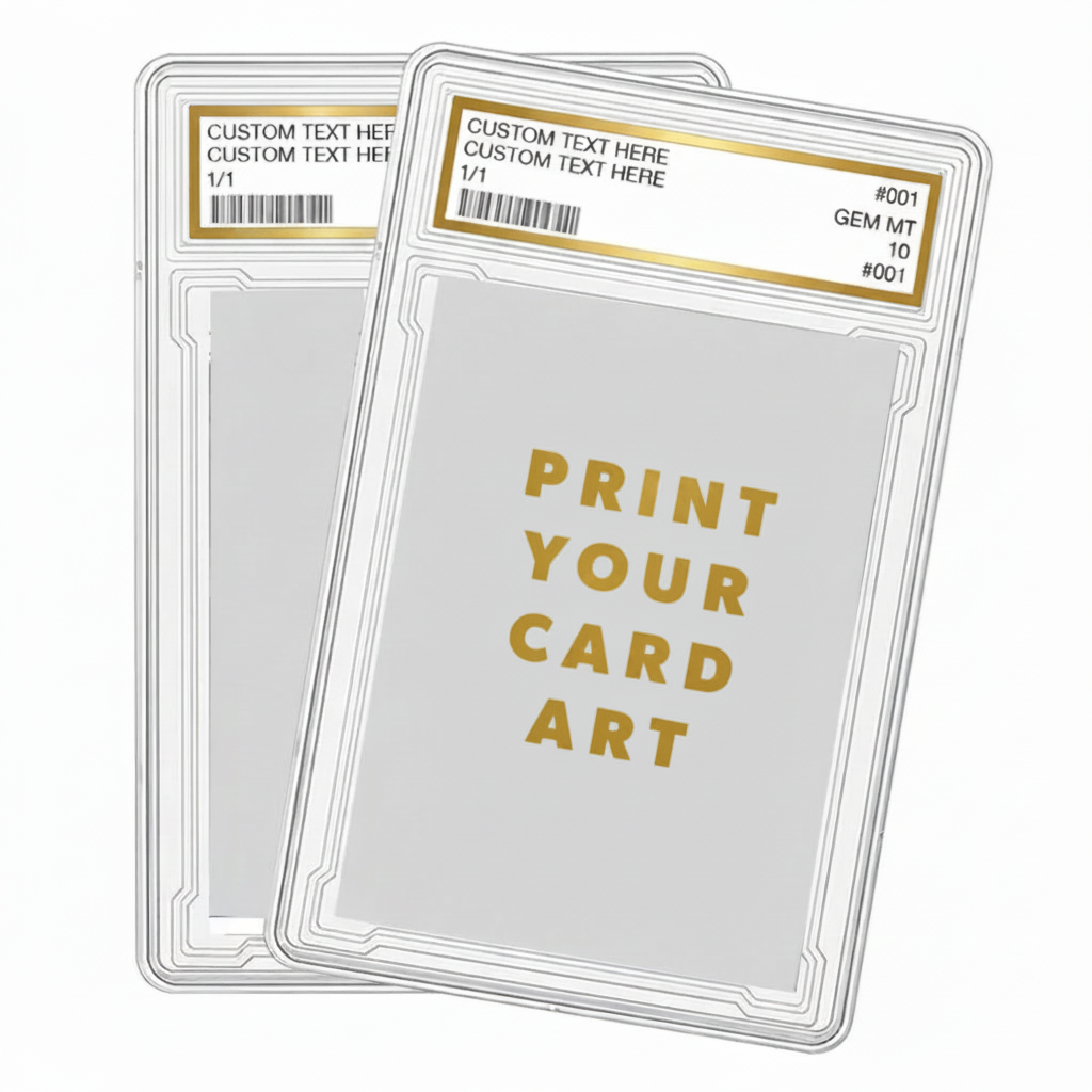 Custom Art Slab Trading Card Commission — Print Your Own Card Art - made by Master Art Printer Mr. Clever Art