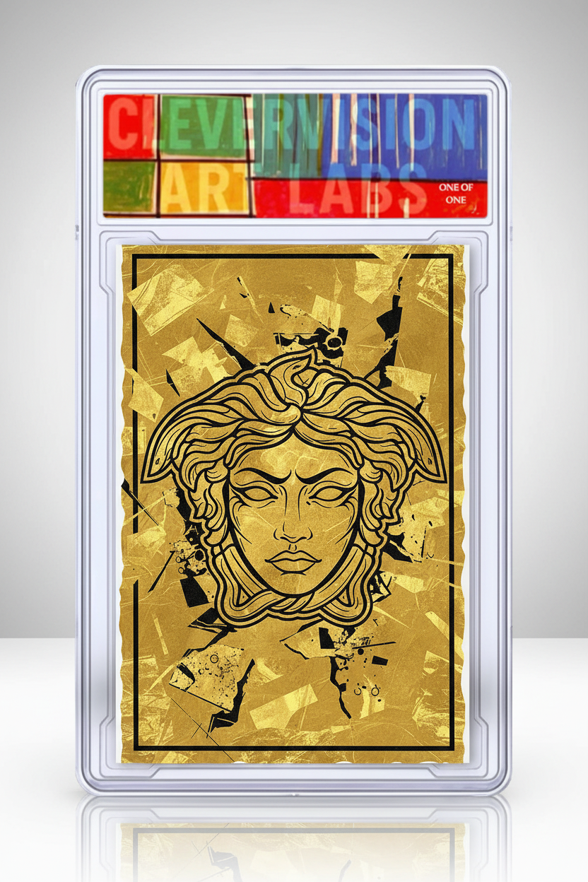 Gold Medusa Card - Front