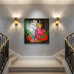 Miss Snow White Was Poisoned Original Street Art Painting