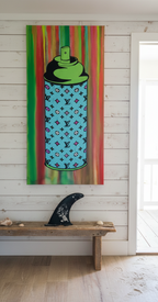 Grande Luxury Spray Can 6ft x 3ft Original Painting