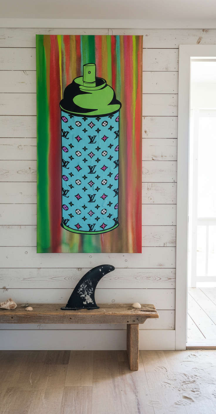 Grande Luxury Spray Can 6ft x 3ft Original Painting