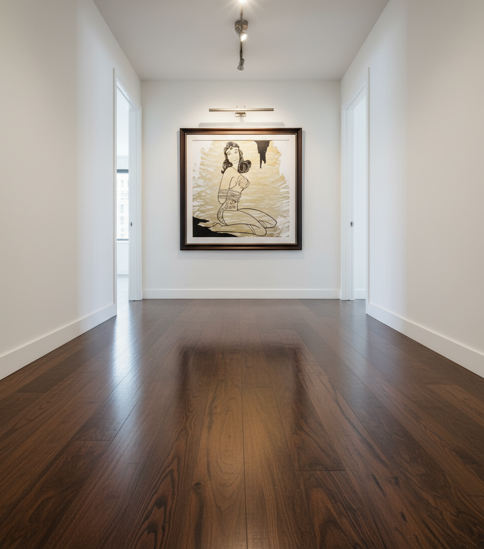 Super Woman Bondage Painting Original Hand-Painted Canvas