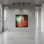 Miss Snow White Was Poisoned Original Street Art Painting