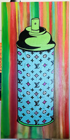 Grande Luxury Spray Can 6ft x 3ft Original Painting