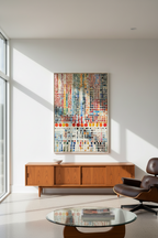Contemporary Abstract Geometric Art Print | Large-Scale Museum Quality