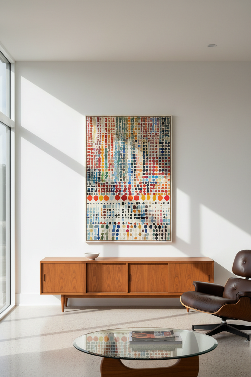 Contemporary Abstract Geometric Art Print | Large-Scale Museum Quality
