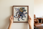 Lion Chimera — Scale/Lifestyle Hold Shot