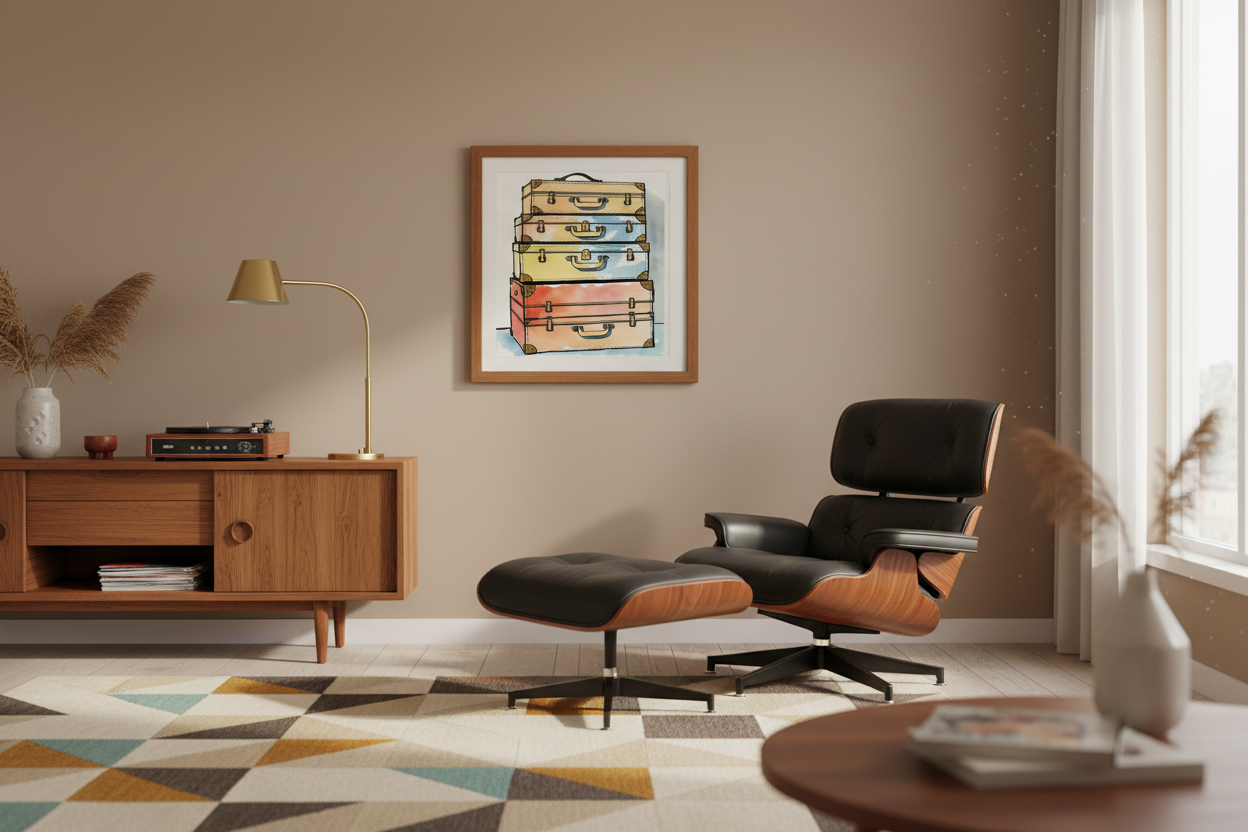 Mid-Century Room Display