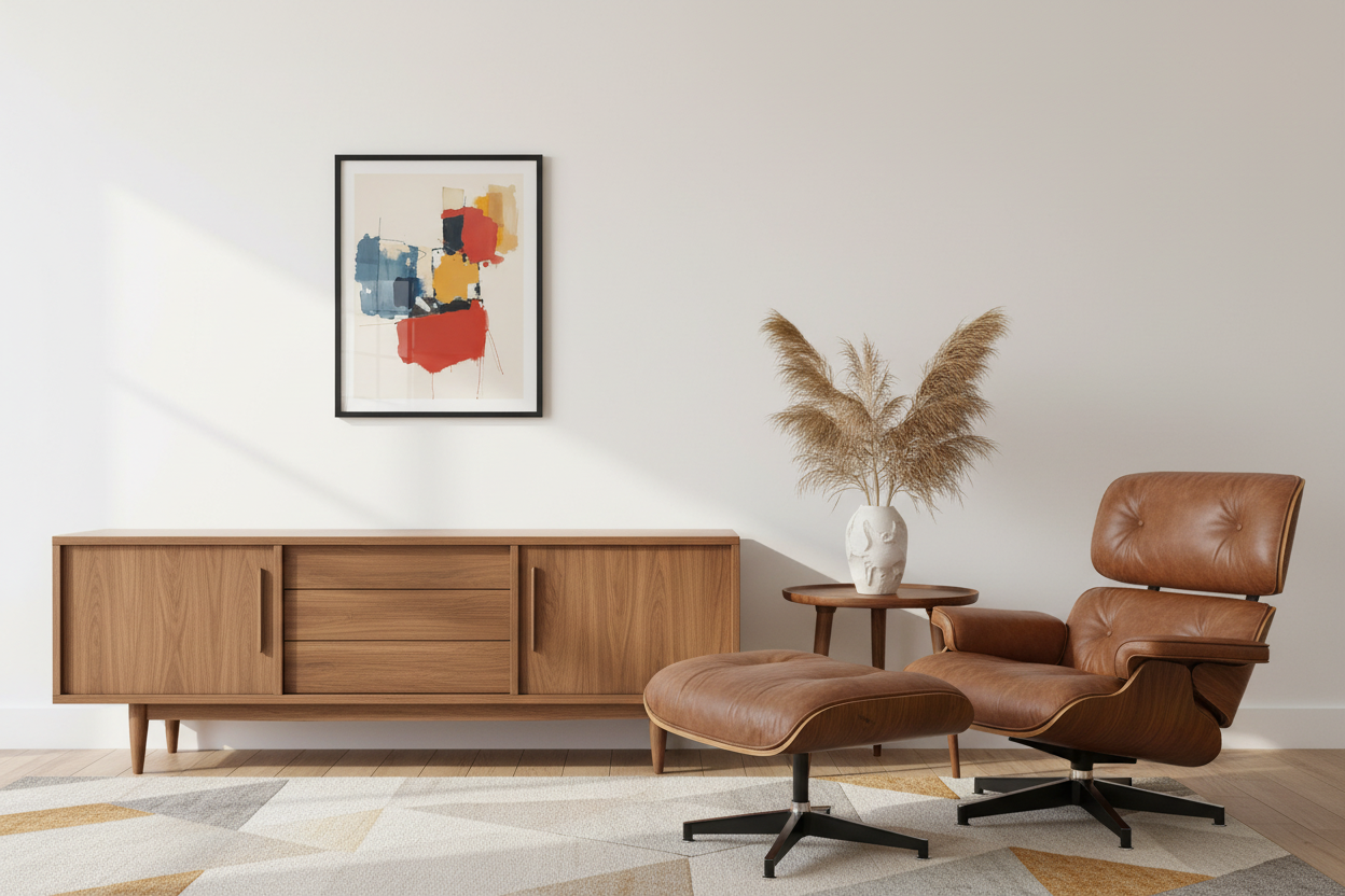 Mid-Century Room Display