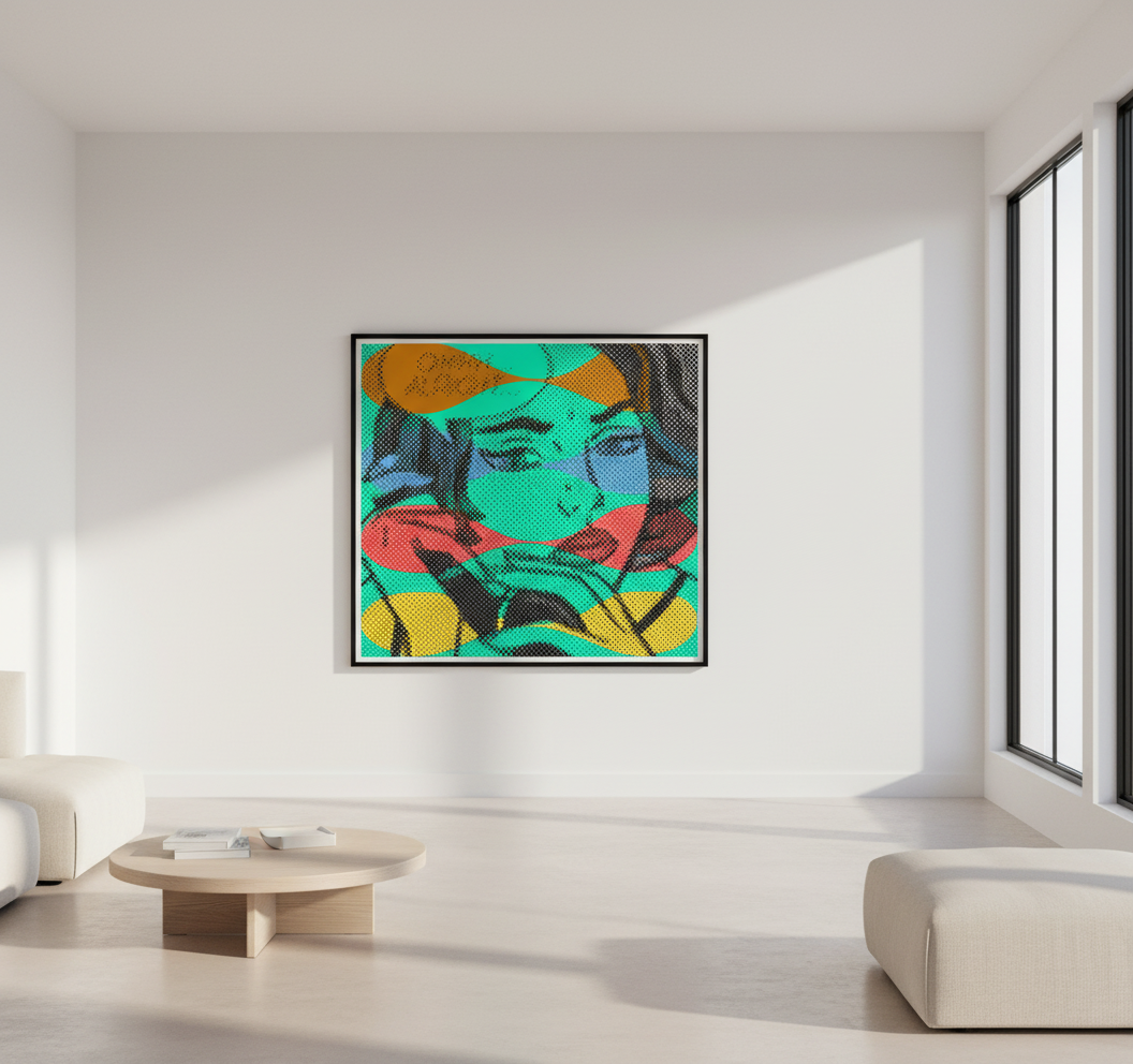 Ohhh Alright Pop Art - Bold Street Art Typography | Art Print or Canvas Gallery Wrap