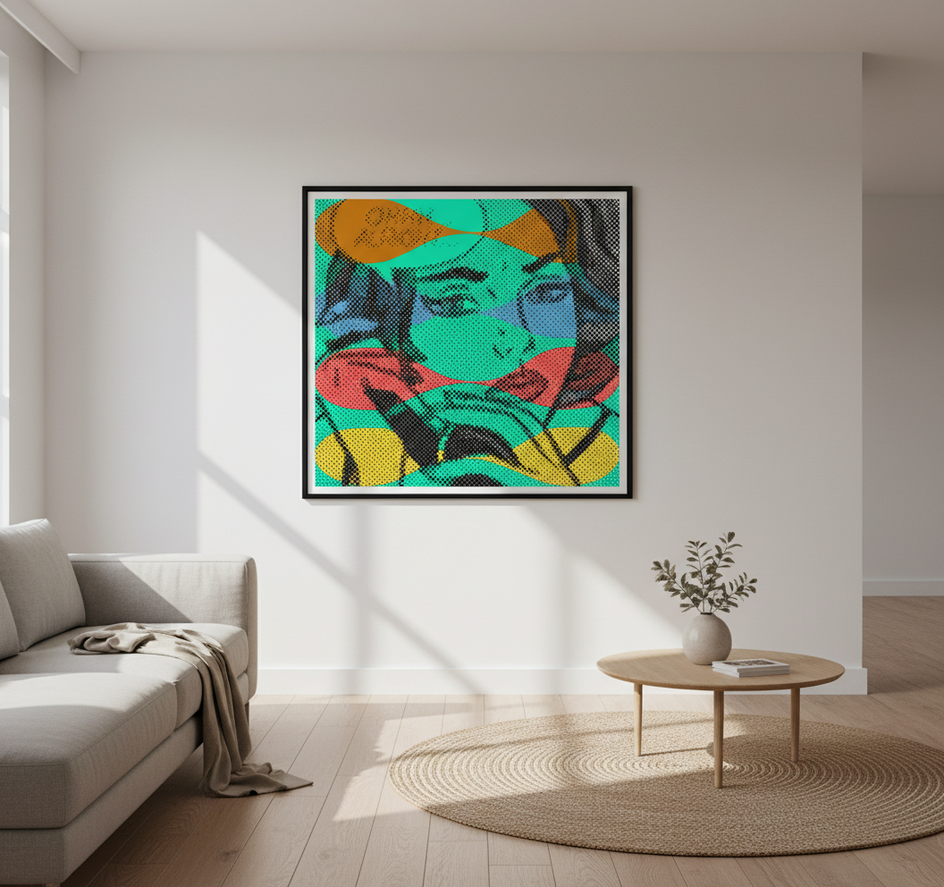 Ohhh Alright Pop Art - Bold Street Art Typography | Art Print or Canvas Gallery Wrap