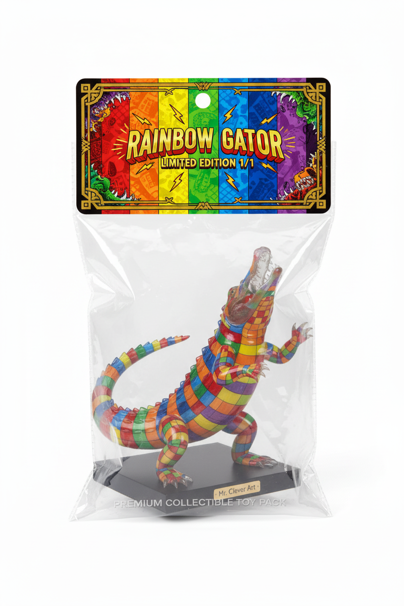 Rainbow Gator Bootleg Bag - Exact Match