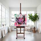 Ohhh Alright Original Pop Art Painting on Canvas