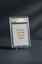 Custom Art Slab Trading Card Commission — Print Your Own Card Art - made by Master Art Printer Mr. Clever Art