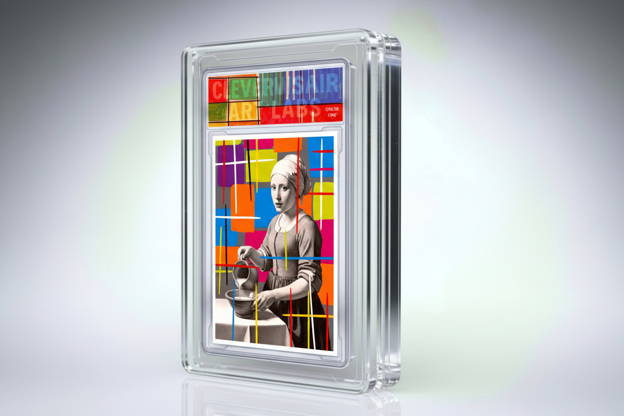 The Milkmaid 1/1 Luxury Art Card Slab